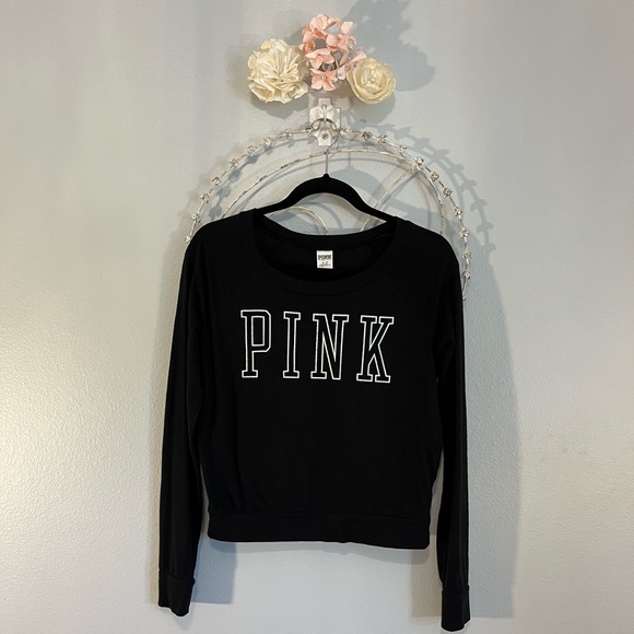 PINK Victoria's Secret Tops Victorias Secret Pink Pajama Top Size M